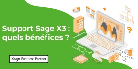 Visuel illustrant l'article : Support Sage X3 : quels bénéfices ?