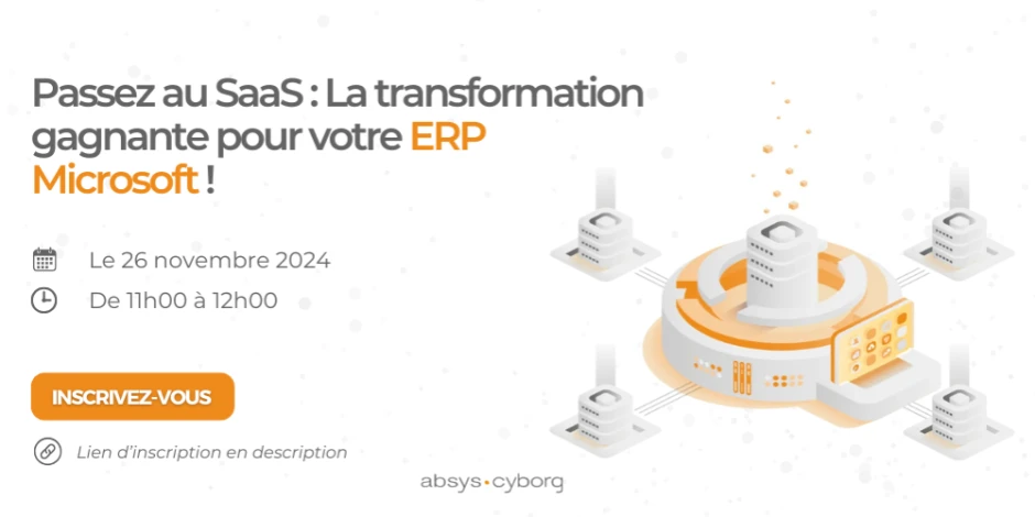 Vignette Conférence web : Passez au SaaS : La transformation gagnante pour votre ERP Microsoft