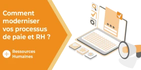 Visuel pour l'article sur comment moderniser ses processus de paie et RH.