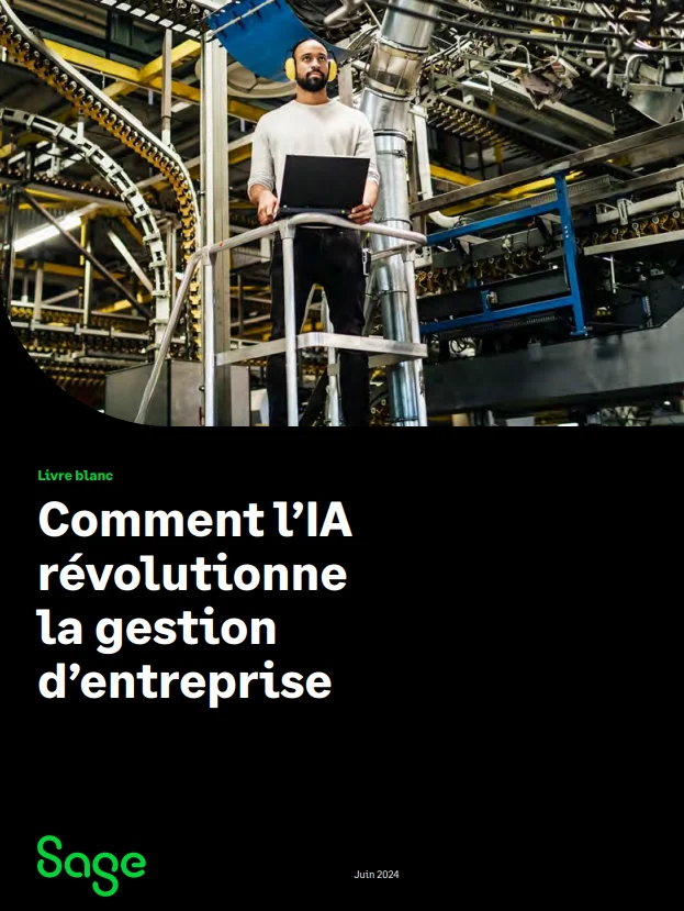 Visuel livre blanc Comment l’IA révolutionne la gestion d’entreprise ?